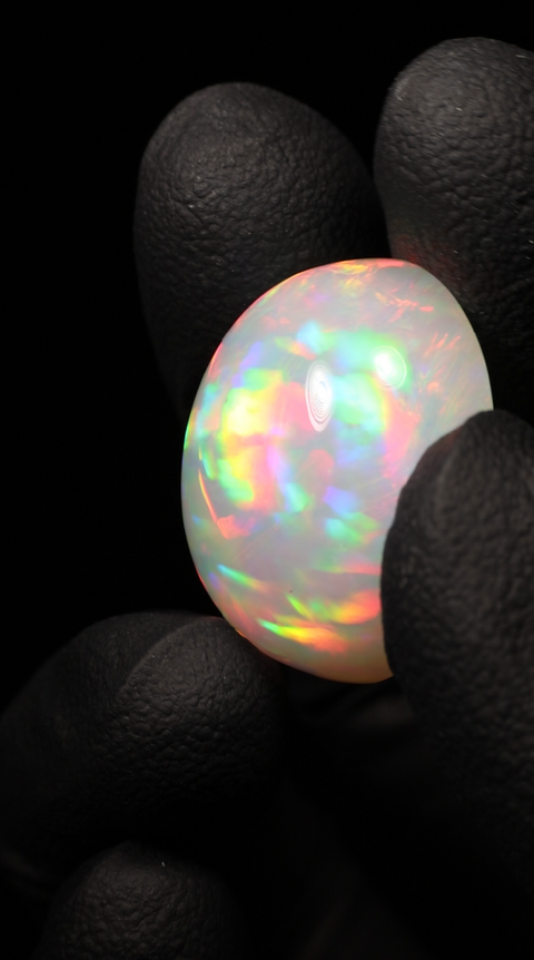 21.55ct Round Cabochon