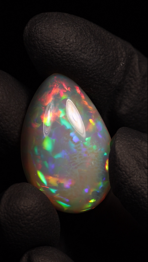 19.65ct Teardrop Cabochon