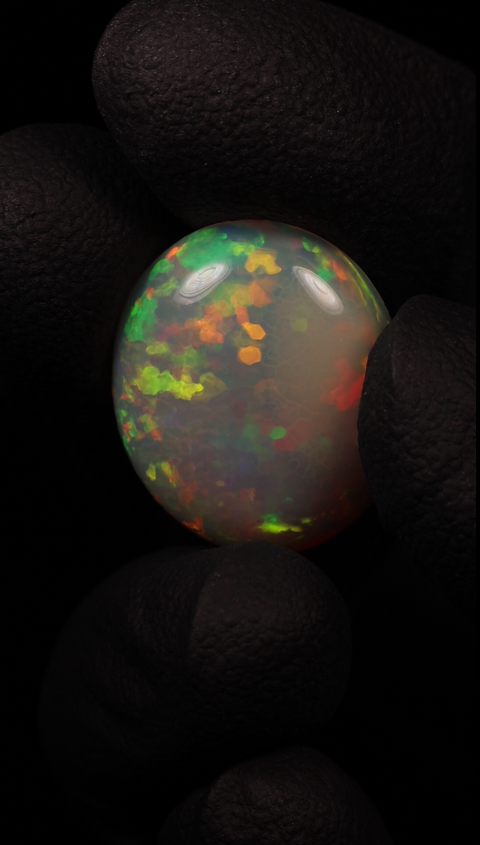 9.80ct Round Cabochon