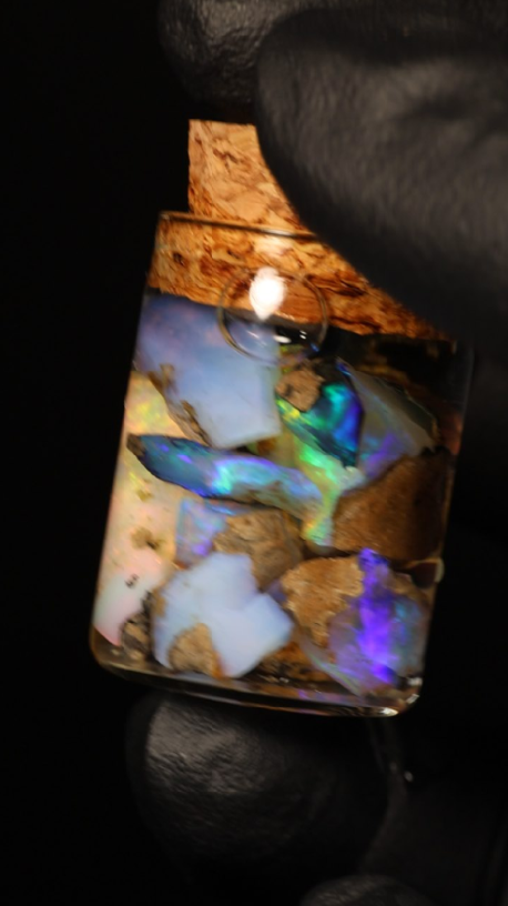 5g Rough Chalk Opal Jar