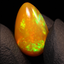 4.98ct Teardrop Cabochon