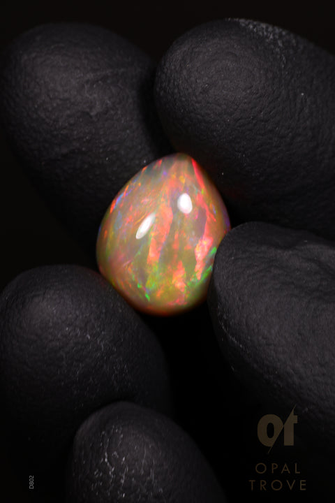 4.15ct Natural Ethiopian Teardrop Cabochon