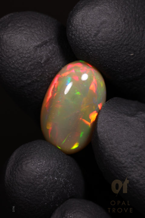 5.85ct Natural Ethiopian Oblong Cabochon
