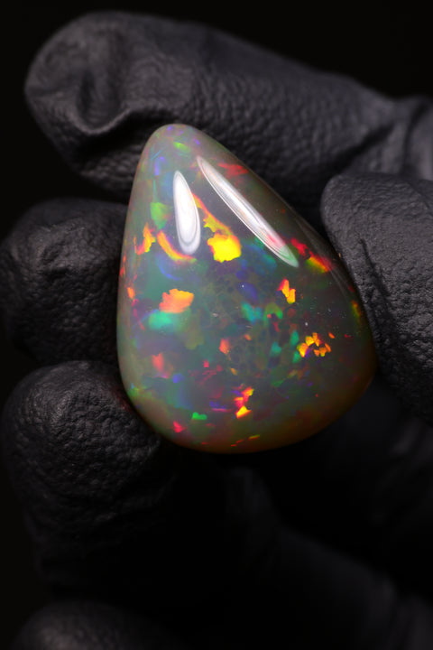 25.55ct Teardrop Cabochon