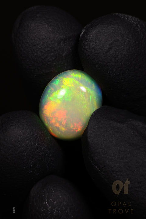 2.90ct Natural Ethiopian Round Cabochon