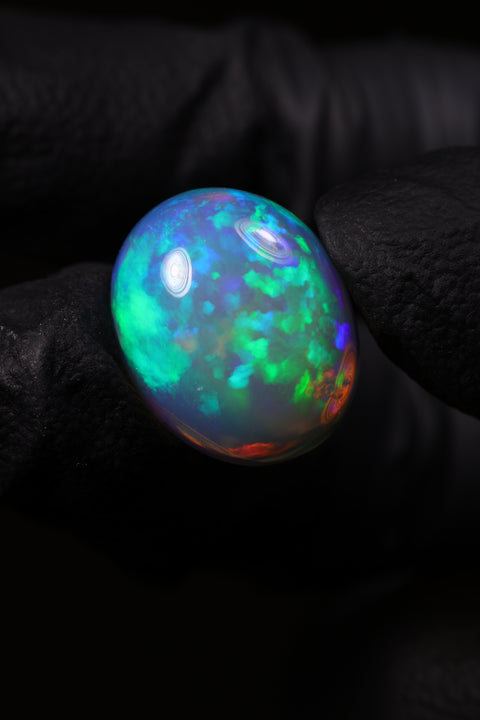6.45ct Round Cabochon