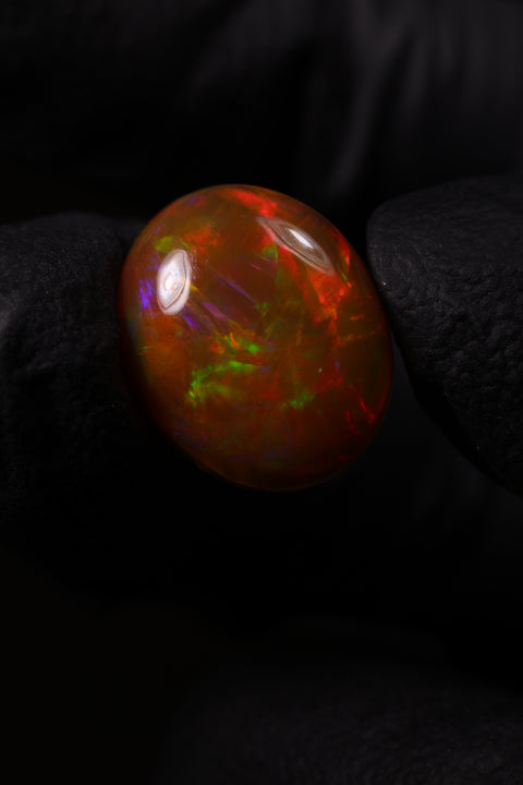 3.65ct Round Cabochon