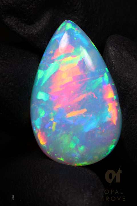 7.10ct Natural Ethiopian Teardrop Cabochon