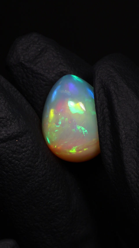 6.36ct Teardrop Cabochon