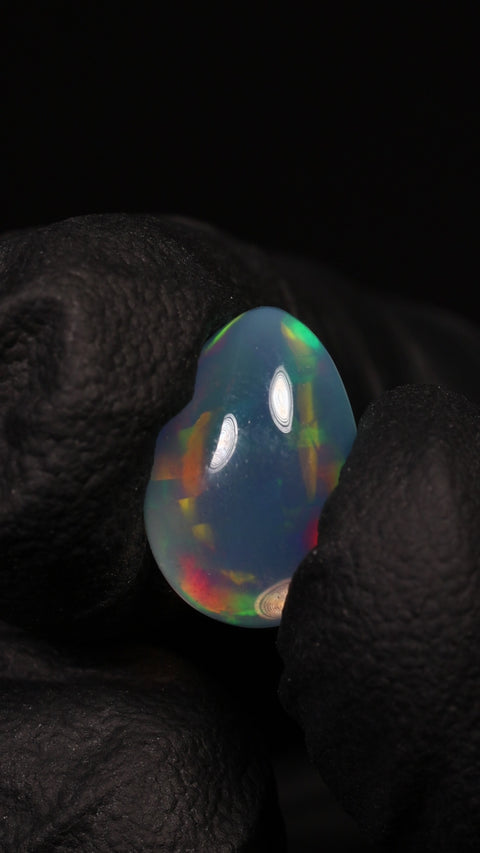 3.58ct Teardrop Cabochon