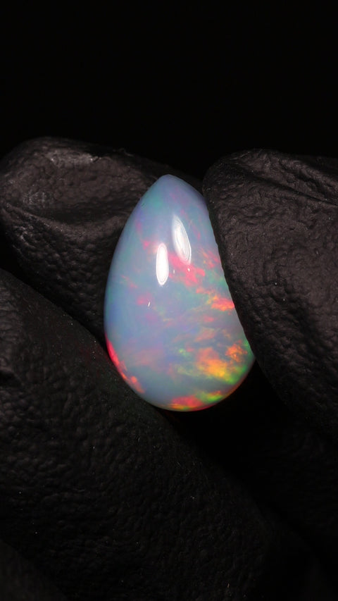 3.76ct Teardrop Cabochon