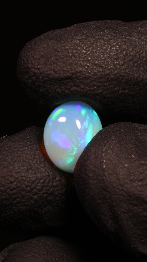 3.46ct Round Cabochon