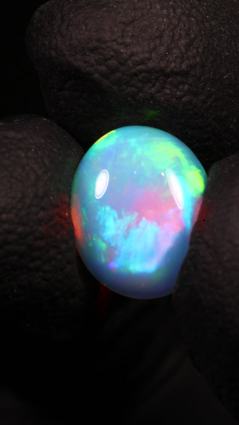 2.93ct Round Cabochon