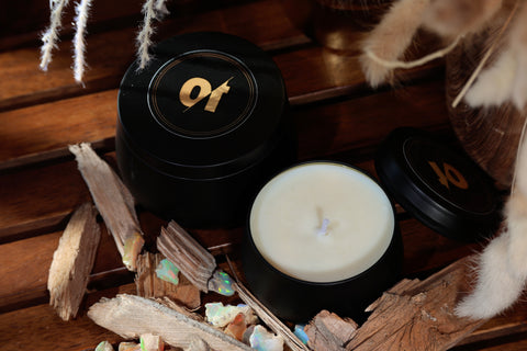 Sandalwood JG Opal Candle